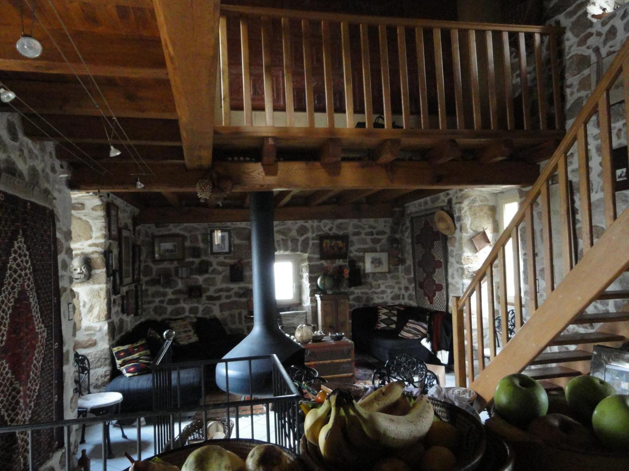 Chambre D'Hotes Au Creux Du Chambon Joyeuse Habitación foto